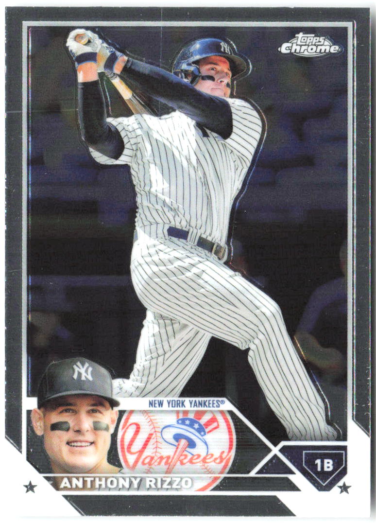 Anthony Rizzo Topps Chrome 191 2023 New York Yankees