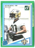 Devin Neal Donruss - Press Proofs Green 359 2025 New Orleans Saints