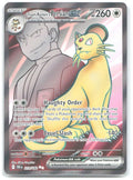 Team Rocket's Persian ex  Ultra Rare Destined Rivals 219/182 NM Hideki Ishikawa