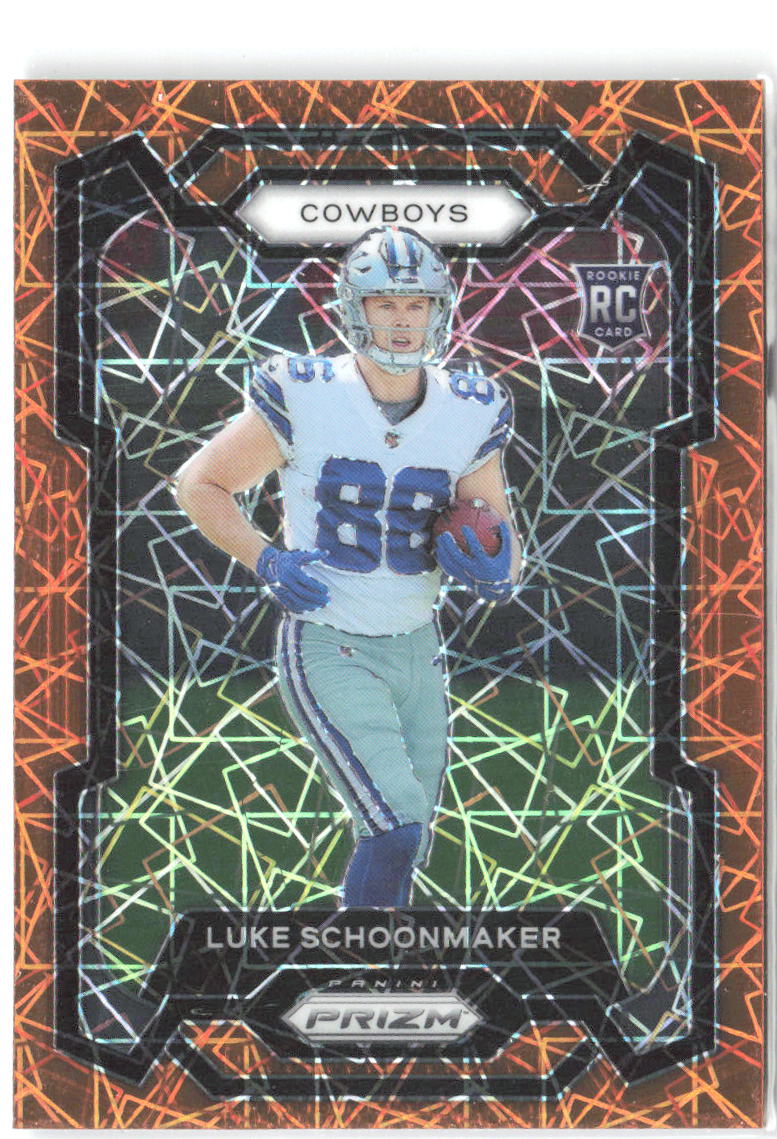 Luke Schoonmaker Panini Prizm - Lazer 325 2023 Dallas Cowboys