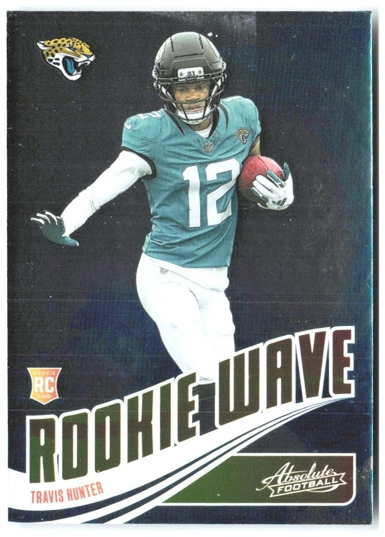 Travis Hunter Panini Absolute - Rookie Wave RW-THR 2025 Jacksonville Jaguars