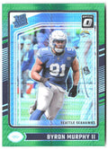 Byron Murphy II Donruss Optic - Green Hyper 217 2024 Seattle Seahawks