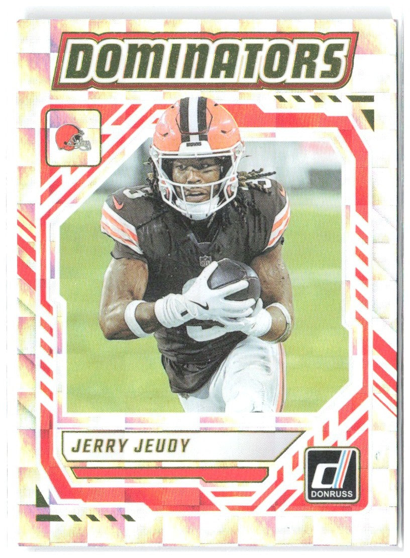 Jerry Jeudy Donruss - Dominators DOM-JJY 2025 Cleveland Browns
