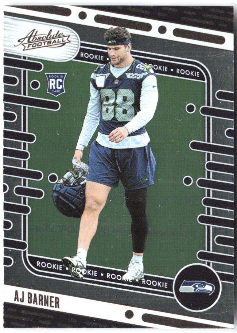 AJ Barner Panini Absolute - Retail 184 2024 Seattle Seahawks RC