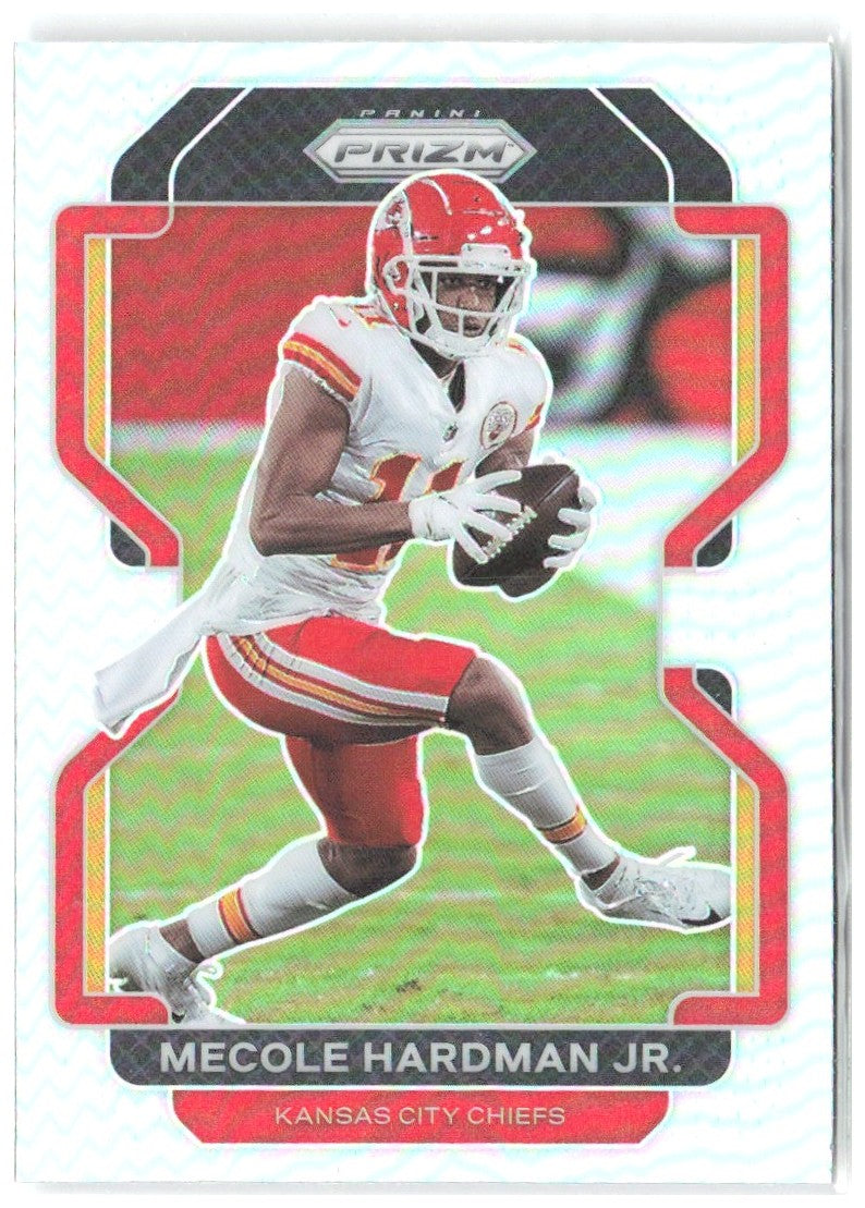 Mecole Hardman Jr. Panini Prizm - Silver 188 2021 Kansas City Chiefs