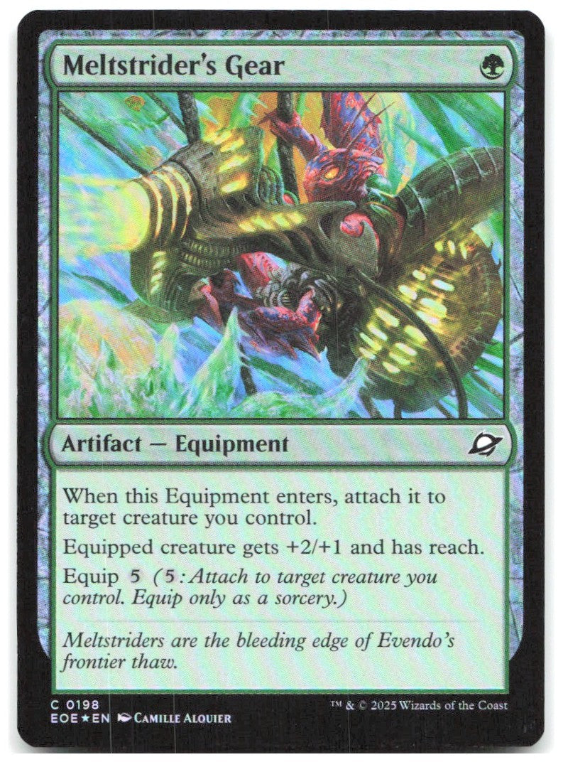 Meltstrider's Gear Foil C Edge of Eternities 198 NM Camille Alquier