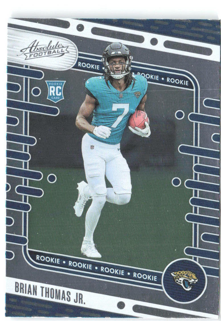 Brian Thomas Jr. Panini Absolute - Retail 123 2024 Jacksonville Jaguars RC