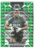 Jakorian Bennett Panini Mosaic - Green Mosaic 327 2023 Las Vegas Raiders