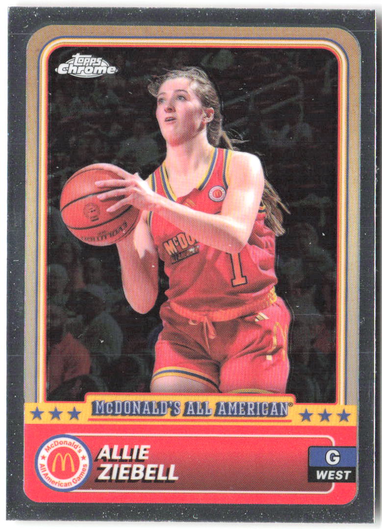 Allie Ziebell Topps Chrome McDonald's All-American 24 2024