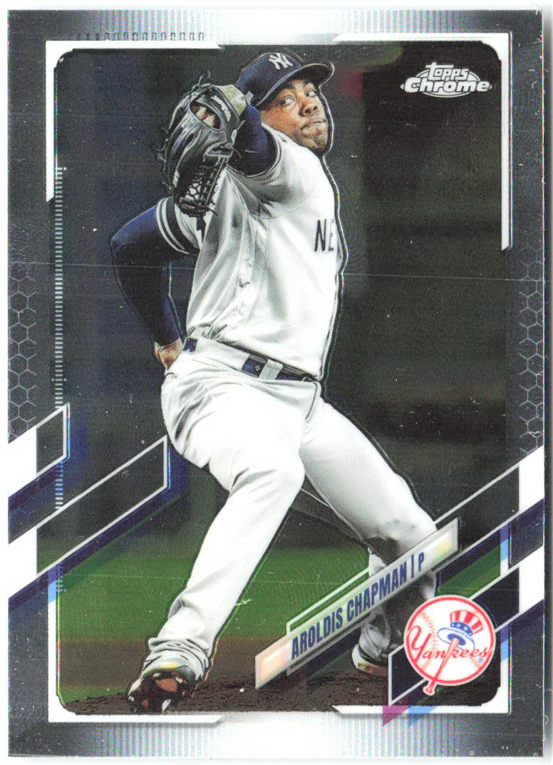 Aroldis Chapman Topps Chrome 96 2021 New York Yankees