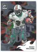 Ricky Williams Donruss Optic - Light It Up 16 2025 Miami Dolphins
