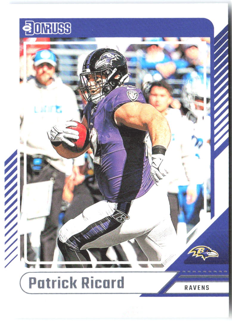 Patrick Ricard Donruss 211 2024 Baltimore Ravens