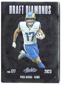 Puka Nacua Panini Absolute - Draft Diamonds DD-PNA 2025 Los Angeles Rams