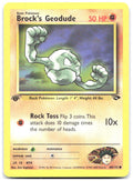 Brock's Geodude 1st Edition Common Gym Challenge 068/132 NM Ken Sugimori