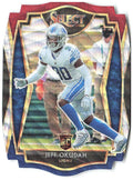 Jeff Okudah Panini Select - Tri-Color Prizm Die Cut 186 2020 Detroit Lions