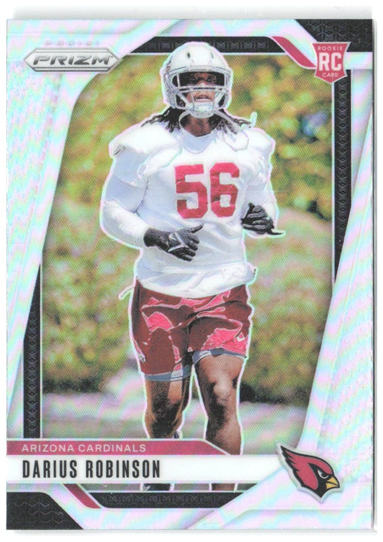 Darius Robinson Panini Prizm - Silver 325 2024 Arizona Cardinals