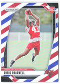 Chris Braswell Panini Prizm - Red White and Blue 320 2024 Tampa Bay Buccaneers