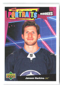 Jansen Harkins Upper Deck - UD Portraits P-81 2020-21 Winnipeg Jets