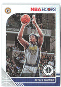Myles Turner Hoops Premium Stock - Prizms Silver 77 2019-20 Indiana Pacers