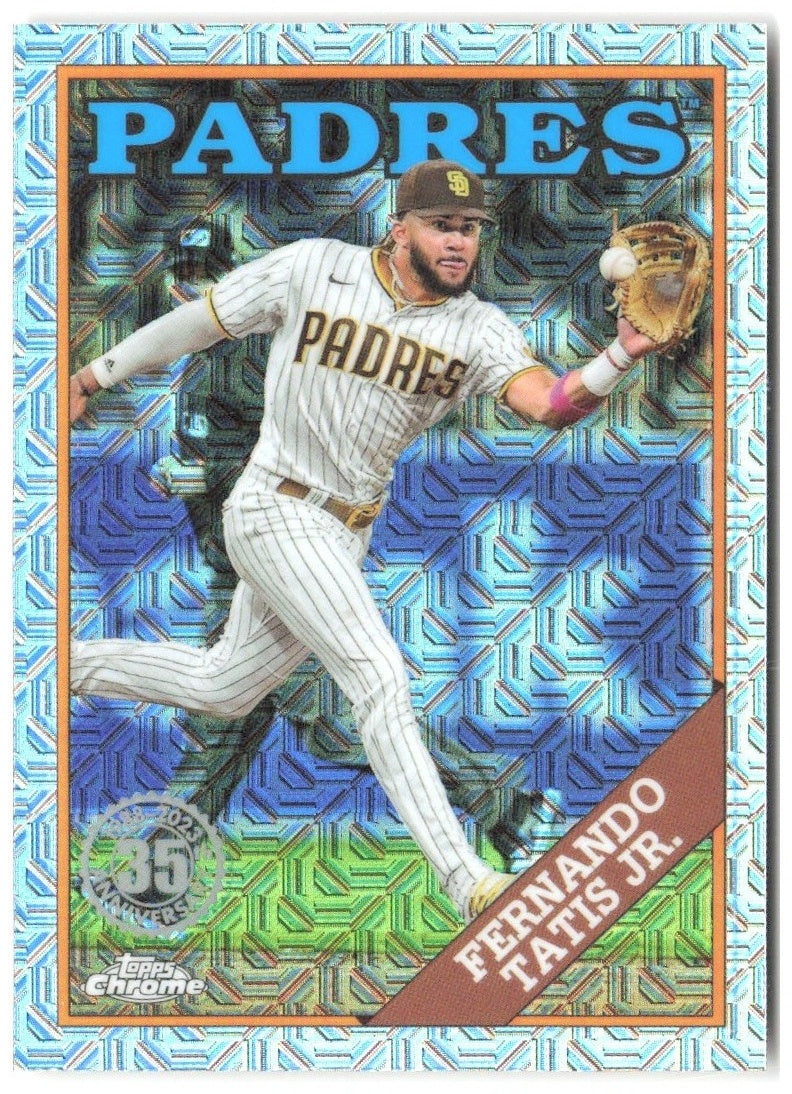 Fernando Tatis Jr. 1988 Topps 35th Chrome (Series One) T88C-79 2023 Padres