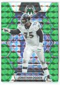 Jonathan Ogden Panini Mosaic - Green Mosaic 20 2023 Baltimore Ravens