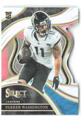 Parker Washington Select - Silver Prizms Die Cuts 227 2023 Jacksonville Jaguars