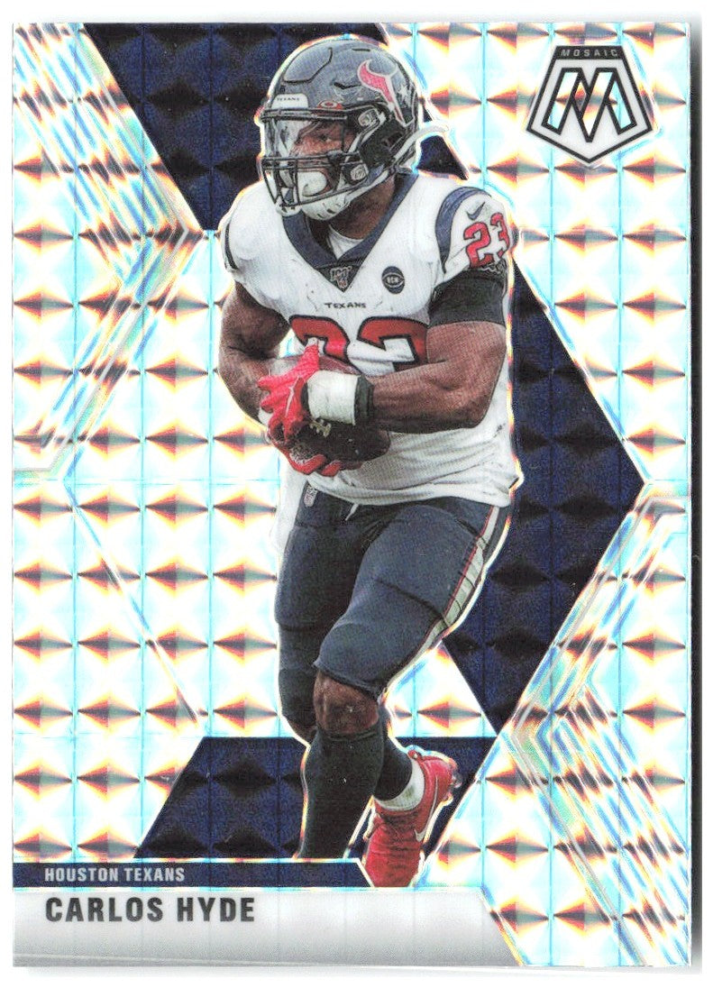 Carlos Hyde Panini Mosaic - Prizm 88 2020 Houston Texans