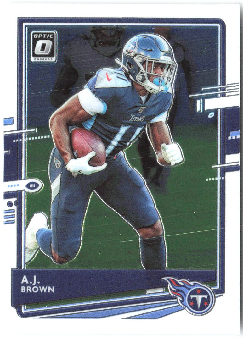 A.J. Brown Donruss Optic 97 2020 Tennessee Titans