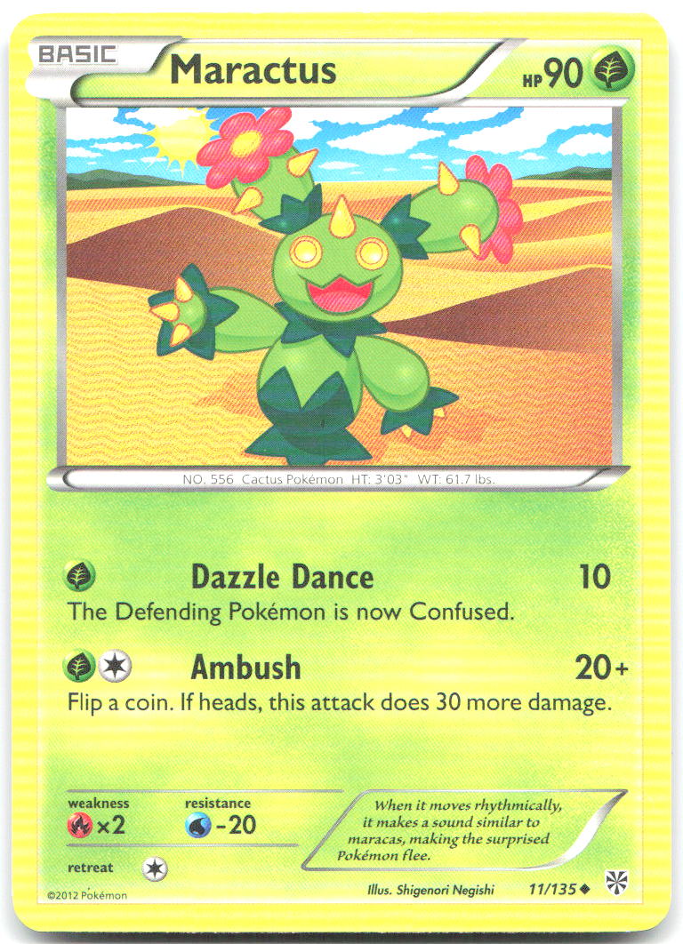 Maractus Uncommon Plasma Storm 11/135 LP Shigenori Negishi