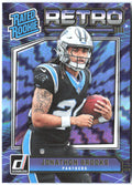 Jonathon Brooks Donruss - Rated Rookies Retro 3 2024 Carolina Panthers