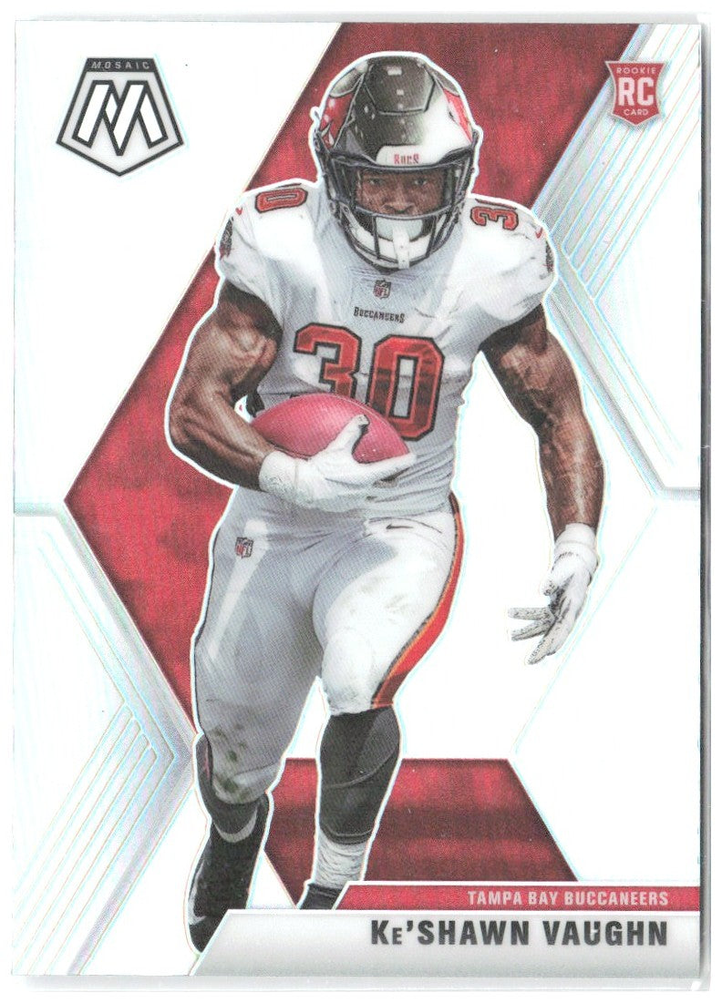 Ke'Shawn Vaughn Panini Mosaic - Prizm Silver 228 2020 Tampa Bay Buccaneers