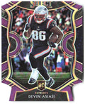 Devin Asiasi Panini Select - Purple Prizm Die Cut 100 2020 New England Patriots