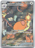 Team Rocket's Raticate Illustration Rare SV10 Destined Rivals 202/182 NM takuyoa