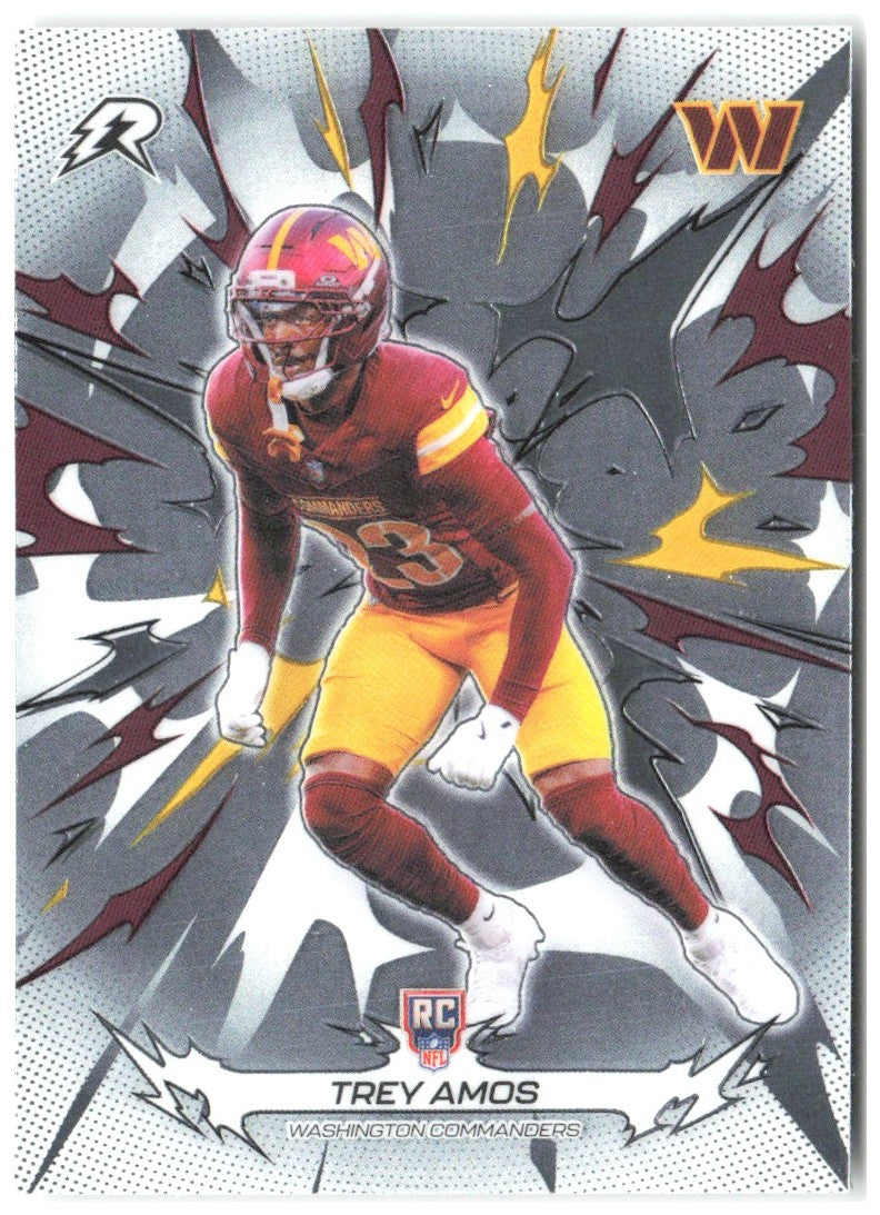 Trey Amos Topps Resurgence 199 2025 Washington Commanders RC