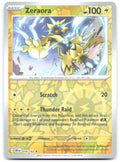 Zeraora Reverse Holo Rare SV10 Destined Rivals 078/182 NM Yuya Oka