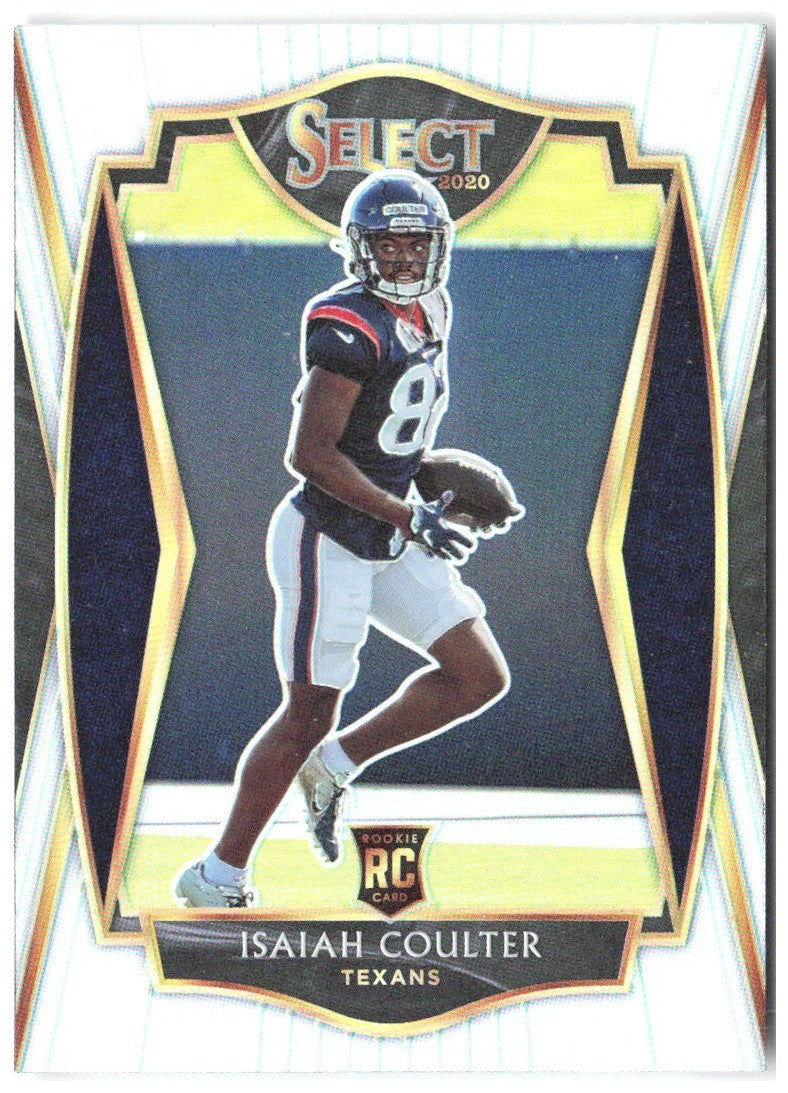 Isaiah Coulter Panini Select - Silver Prizm 198 2020 Houston Texans
