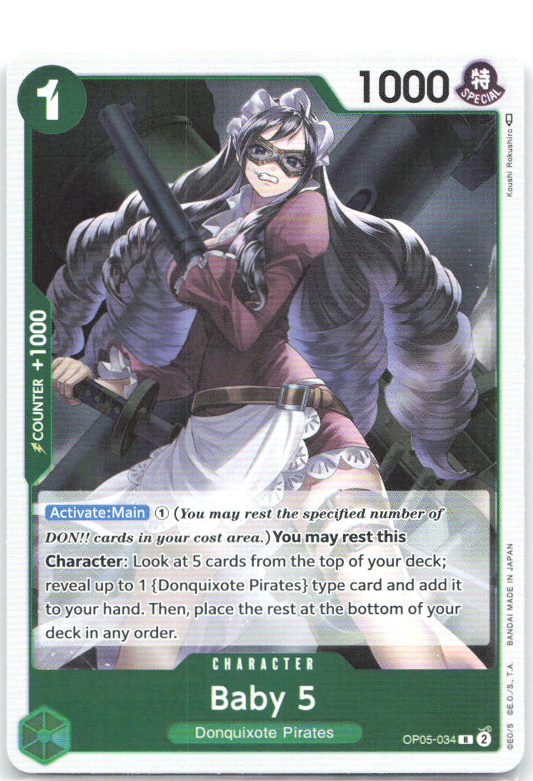 Baby 5 034 Foil R Awakening of the New Era OP05 034 NM