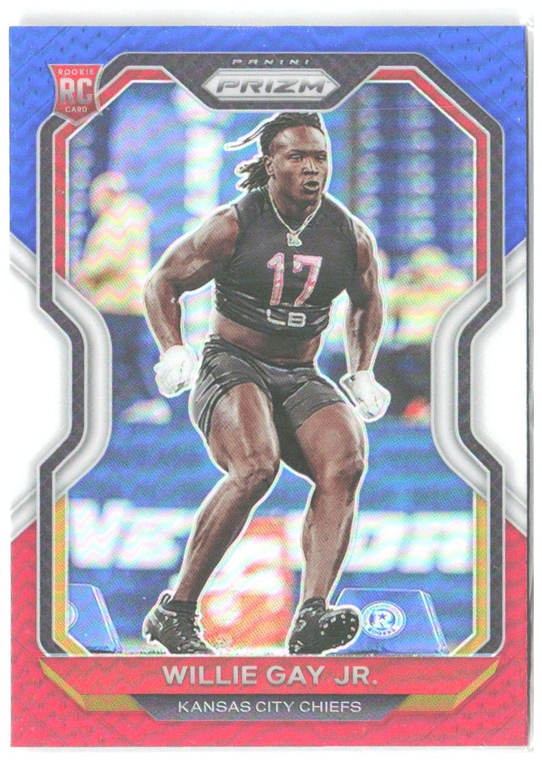 Willie Gay Jr. Panini Prizm - Prizm Red Ice 329 2020 Kansas City Chiefs