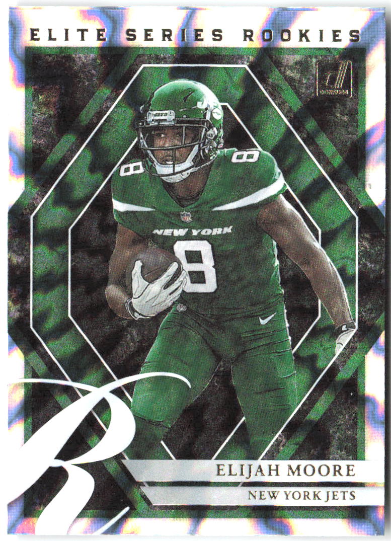 Elijah Moore Donruss - Elite Series Rookies ESR-EMO 2021 New York Jets