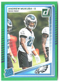 Andrew Mukuba Donruss - Press Proofs Green 380 2025 Philadelphia Eagles