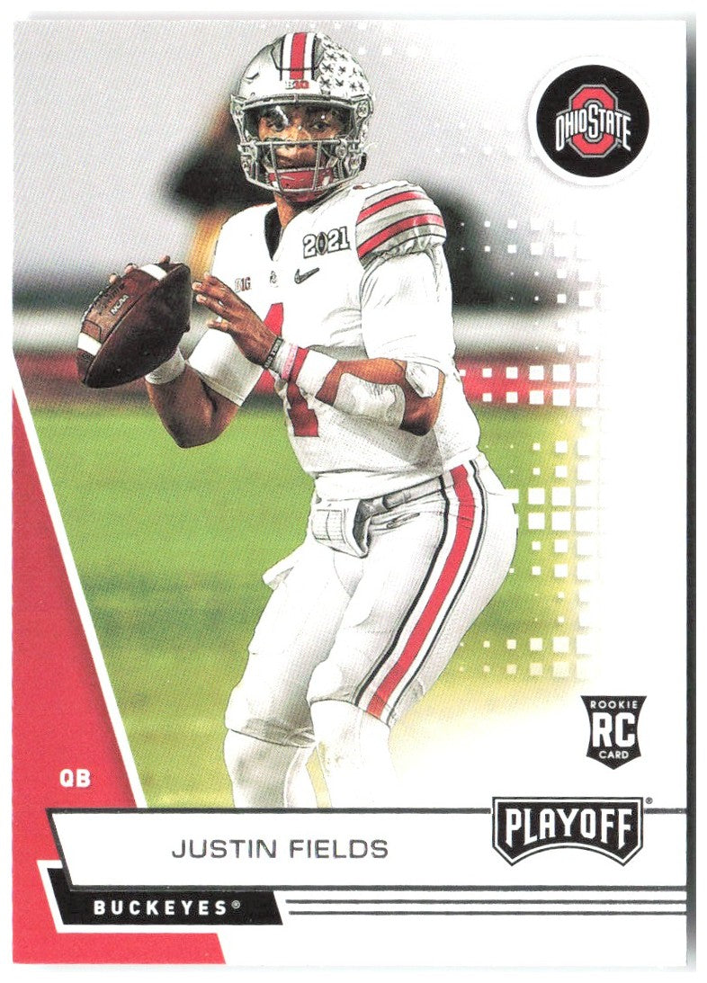 Justin Fields Panini Chronicles Draft Picks 380 2021 Ohio State Buckeyes