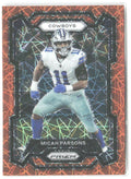 Micah Parsons Panini Prizm - Lazer 78 2023 Dallas Cowboys