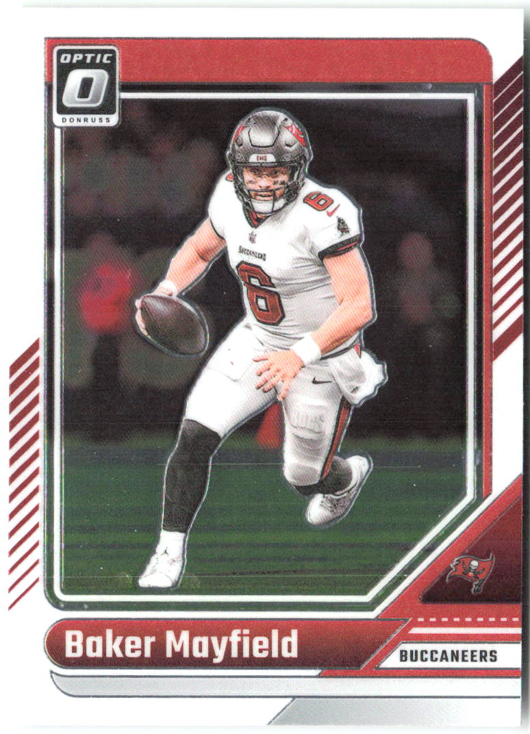 Baker Mayfield Donruss Optic 183 2024 Tampa Bay Buccaneers