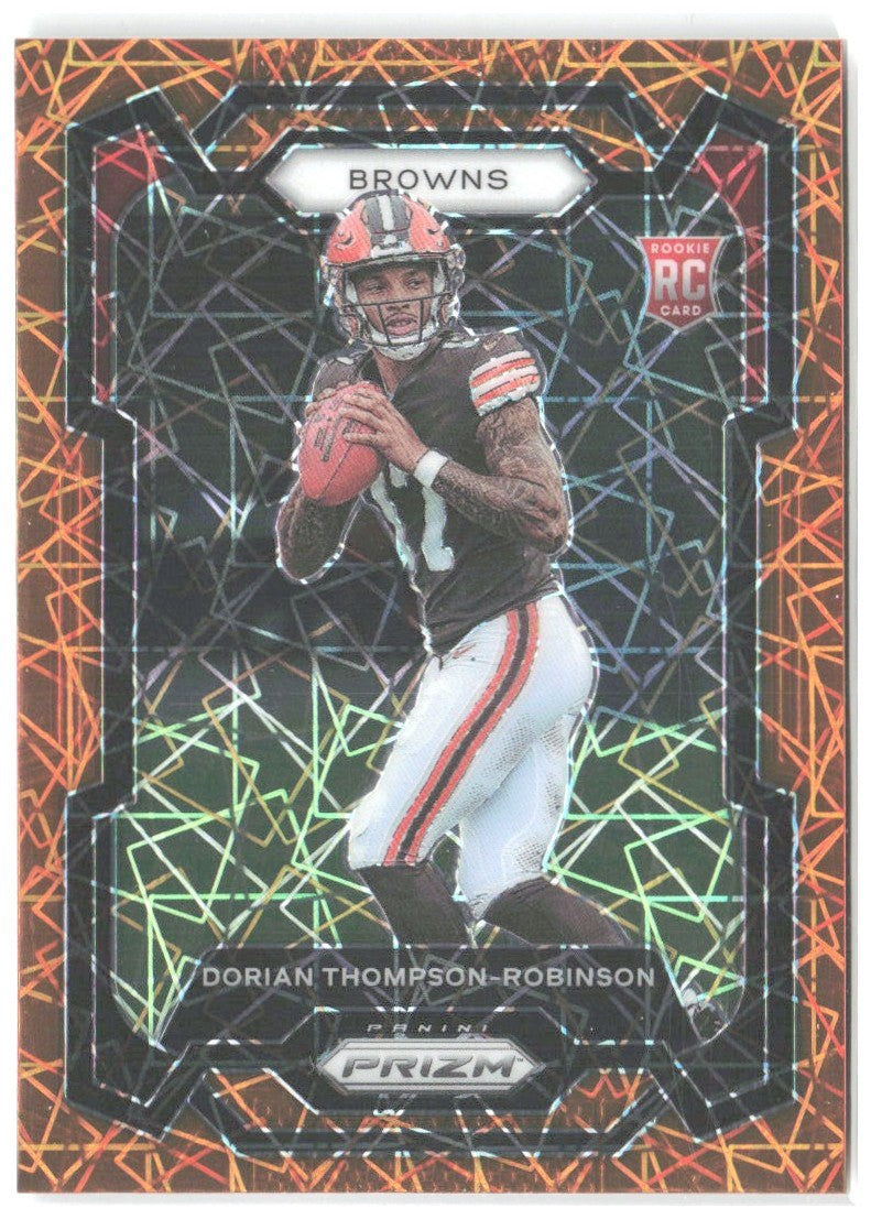 Dorian Thompson-Robinson Panini Prizm - Lazer 322 2023 Cleveland Browns