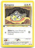 Dunsparce 1st Edition Common Neo Discovery 54/75 NM Yukiko Baba