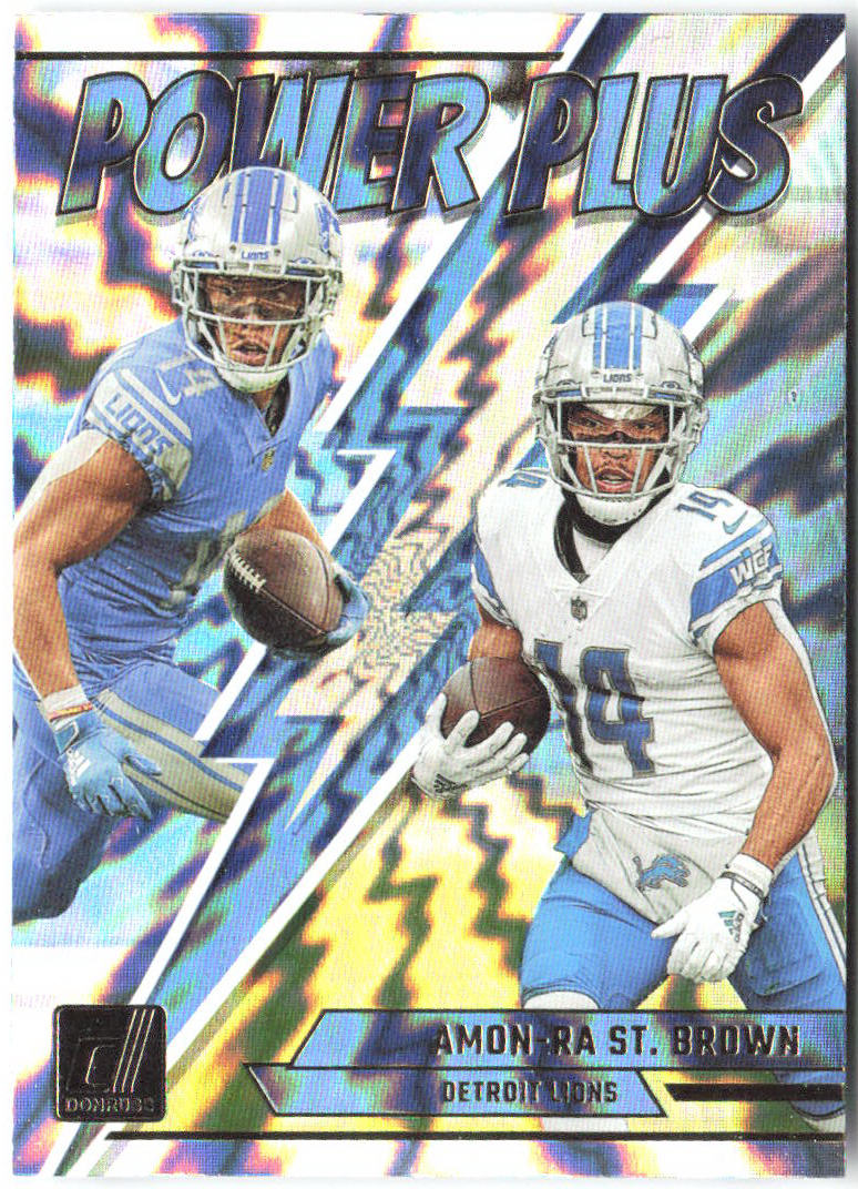 Amon-Ra St. Brown Power Plus Donruss - Power Plus PP-12 NM