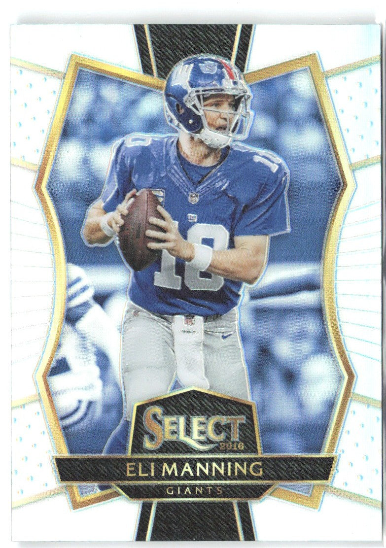 Eli Manning Panini Select - Prizm 119 2016 New York Giants