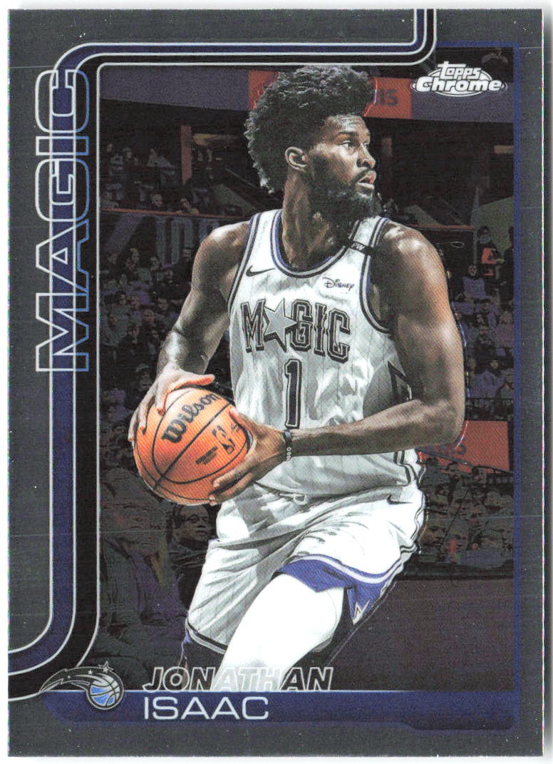 Jonathan Isaac Topps Chrome 167 2025-26 Orlando Magic