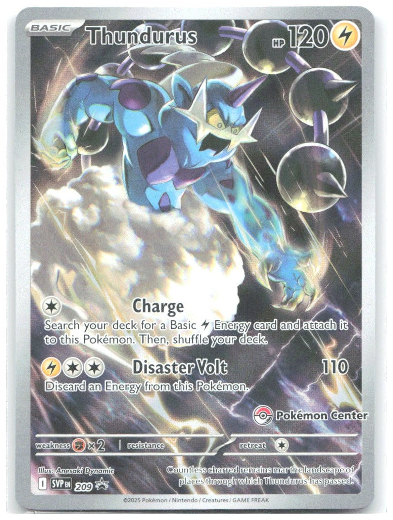 Thundurus Holo Promo SV Scarlet & Violet Promo Cards 209 NM hncl