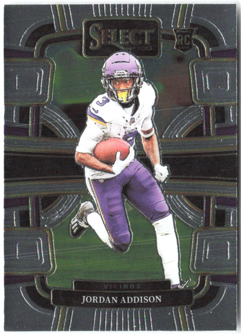 Jordan Addison Panini Select 66 2023 Minnesota Vikings RC